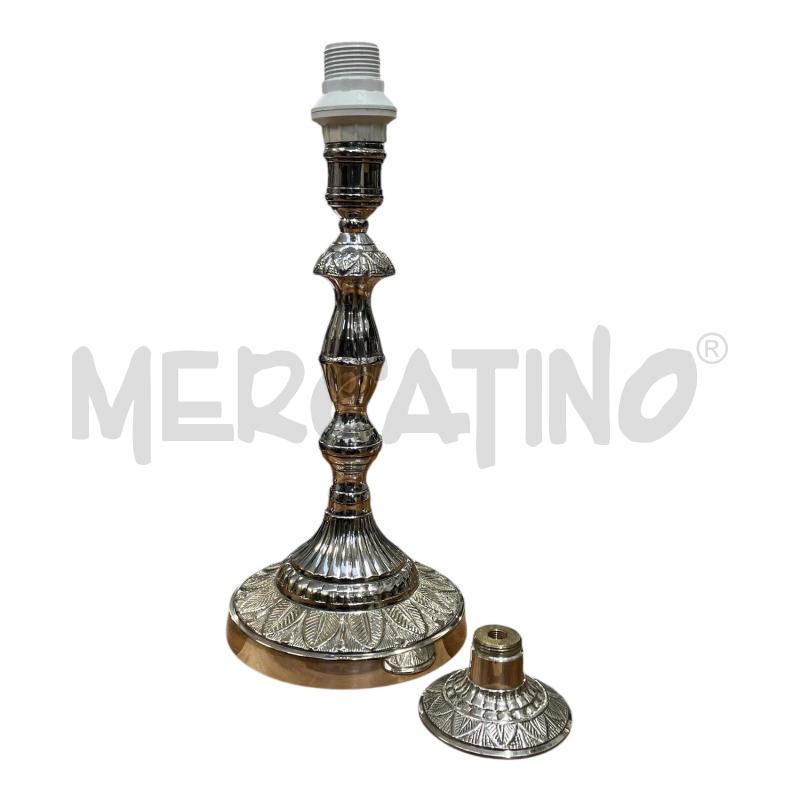 LAMPADA RICAVATA DA PORTA CANDELA SHEFFIELD | Mercatino dell'Usato Gallarate 1