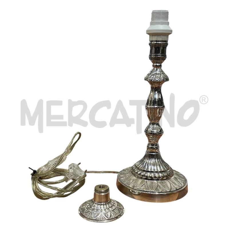 LAMPADA RICAVATA DA PORTA CANDELA SHEFFIELD | Mercatino dell'Usato Gallarate 2
