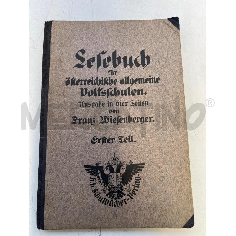 LIBRO LETTURA AUSTRIACO DEL 1913 | Mercatino dell'Usato Gallarate 1