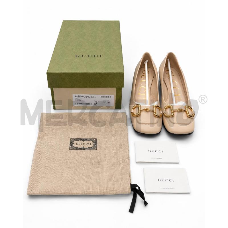 MOCASSINI D NUDE GUCCI NM 35.5  | Mercatino dell'Usato Gallarate 1