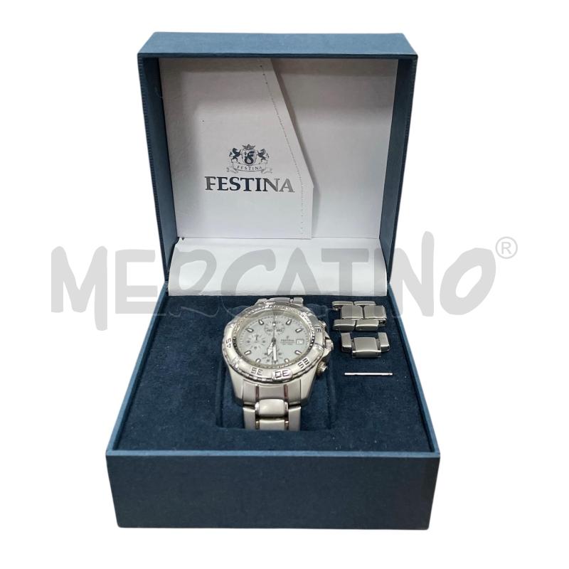 OROLOGIO DA POLSO FESTINA 16169 CRONOGRAFO | Mercatino dell'Usato Gallarate 1