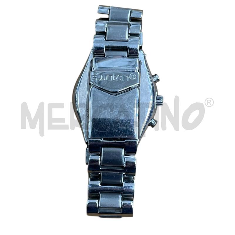 OROLOGIO DA POLSO SWATCH IRONI ACCIAIO QUADRANTE ARGENTATO | Mercatino dell'Usato Gallarate 2