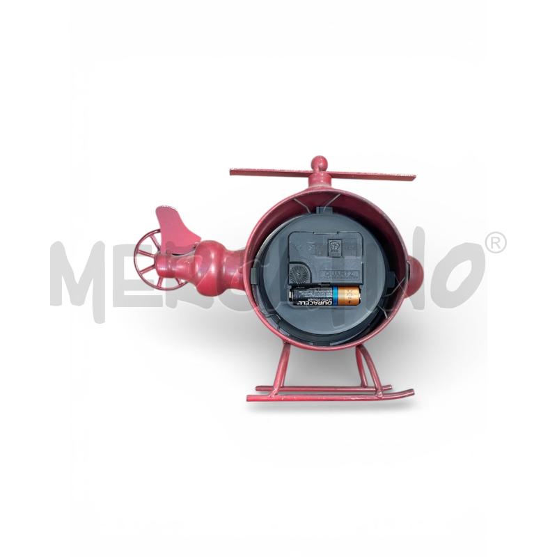 OROLOGIO DA TAVOLO RETRO AMERICANO ROSSO  | Mercatino dell'Usato Gallarate 2