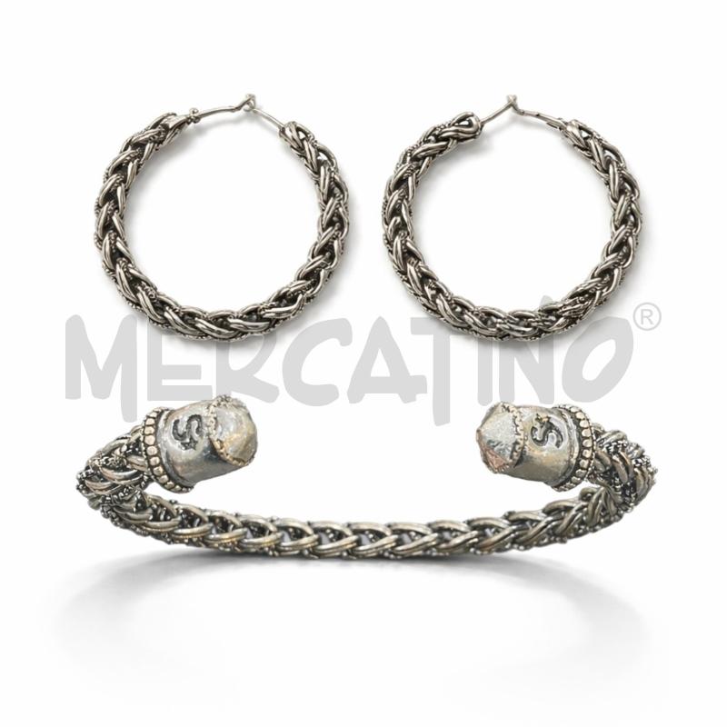 PARURE SATELLITE ORECCHINI BRACCIALE  | Mercatino dell'Usato Gallarate 1