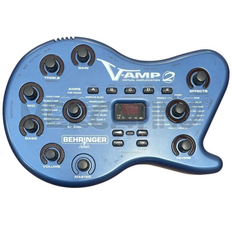 PEDALIERA PER CHITARRA PER EFFETTI CHITARRA VAMP 2 BLU  | Mercatino dell'Usato Gallarate 1
