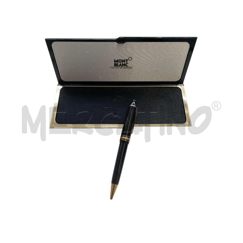 PENNA A SFERA MONTBLANC CON CUSTODIA INCHIOSTRO NERO | Mercatino dell'Usato Gallarate 1