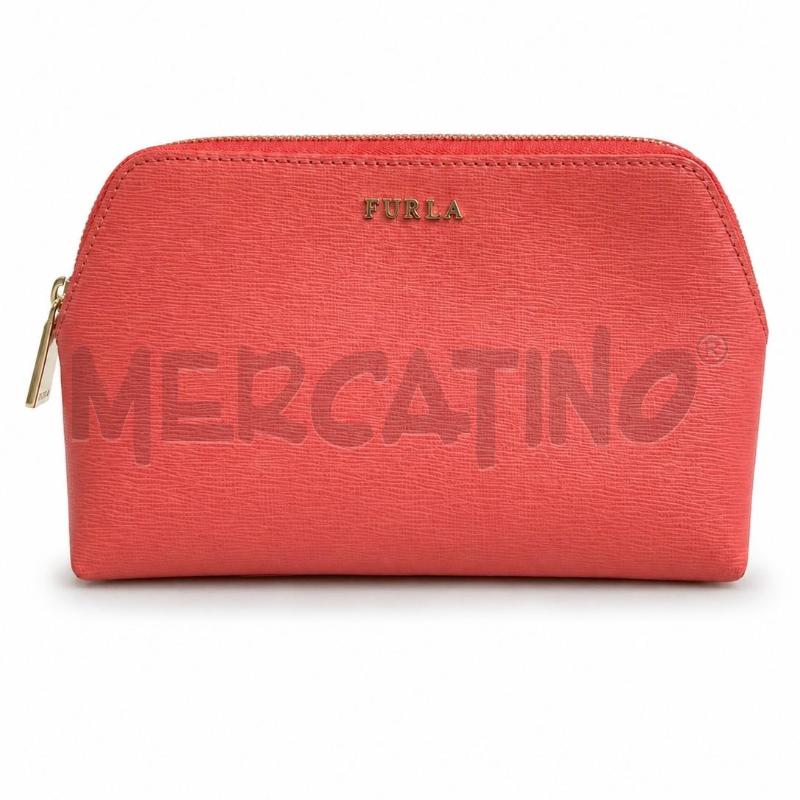 POCHETTE FURLA CORALLO HARDWARE DORATO | Mercatino dell'Usato Gallarate 1