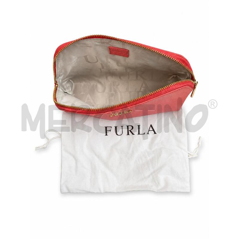 POCHETTE FURLA CORALLO HARDWARE DORATO | Mercatino dell'Usato Gallarate 3