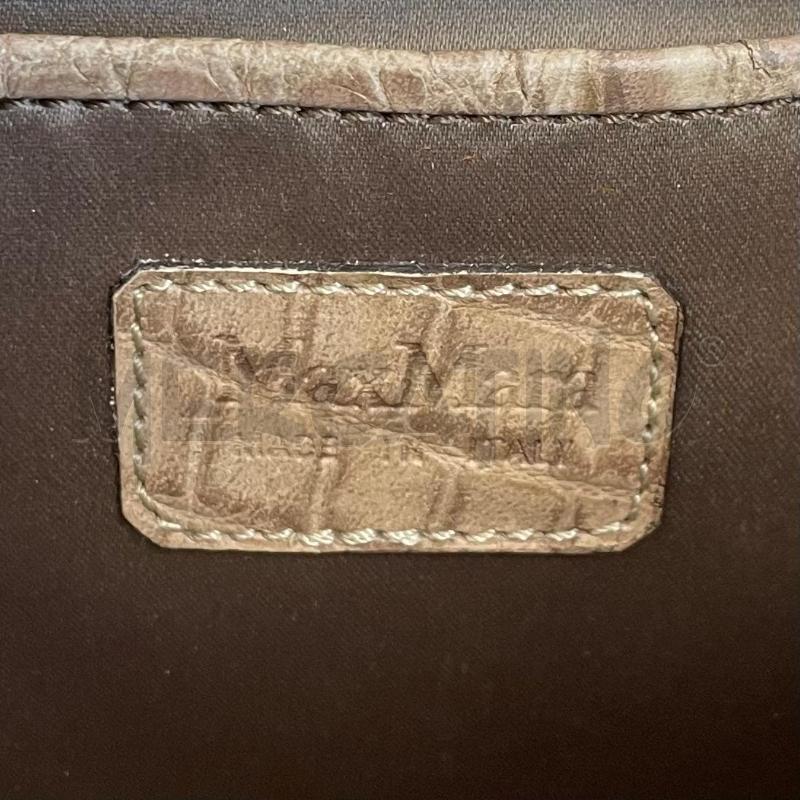 POCHETTE MAX MARA STAMPA COCCO BEIGE  | Mercatino dell'Usato Gallarate 4
