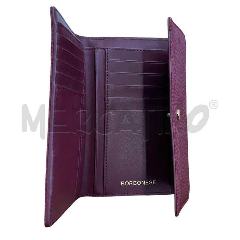 PORTA FOGLIO BORBONESE BORDEAUX  | Mercatino dell'Usato Gallarate 3