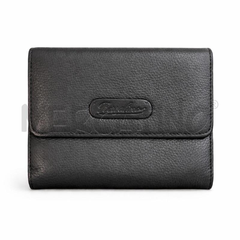 PORTA FOGLIO BORSALINO PELLE NERO | Mercatino dell'Usato Gallarate 1