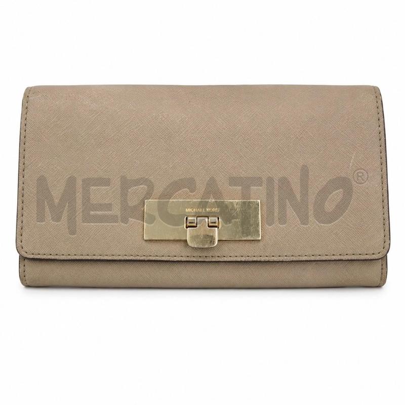 PORTA FOGLIO MICHAEL KORS BEIGE | Mercatino dell'Usato Gallarate 1