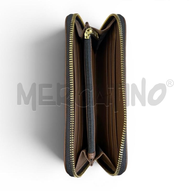 PORTA FOGLIO POLLINI NERO MARRONE | Mercatino dell'Usato Gallarate 3
