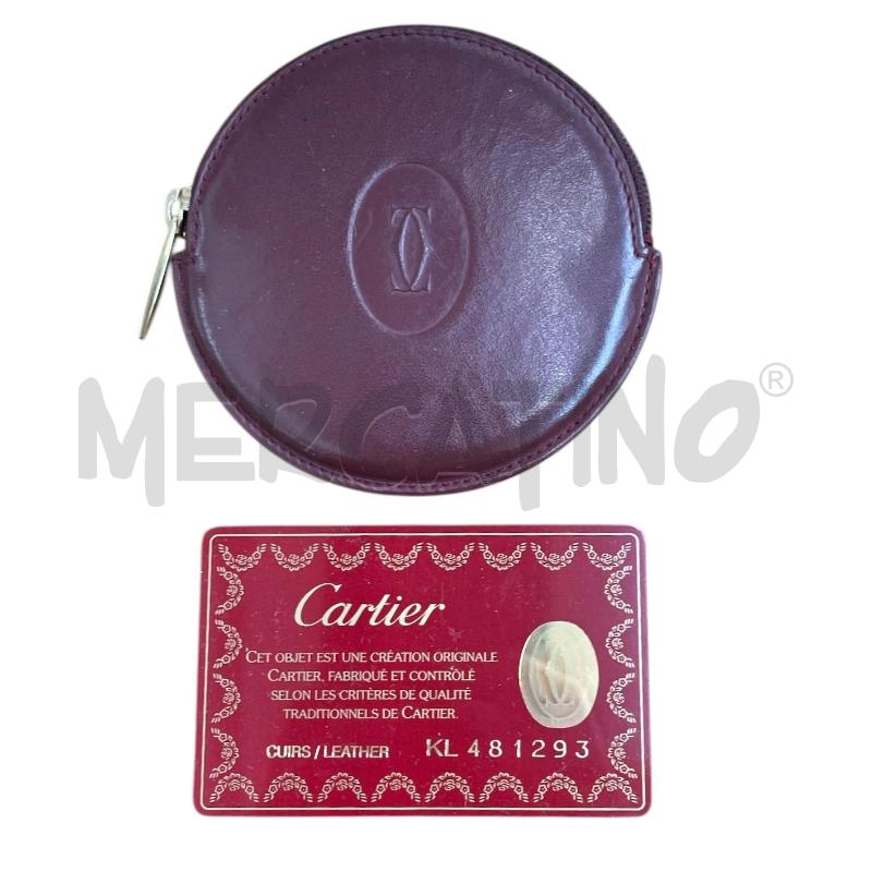 PORTA MONETE CARTIER ROSSO  | Mercatino dell'Usato Gallarate 2