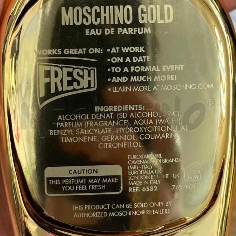 PROFUMO MOSCHINO GOLD FRESH  | Mercatino dell'Usato Gallarate 2