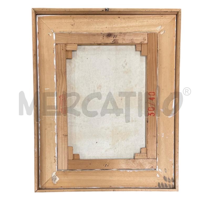 QUADRO BARBAGLIA BOSCO CON TRAMONTO GIALLO ARANCIO  | Mercatino dell'Usato Gallarate 2