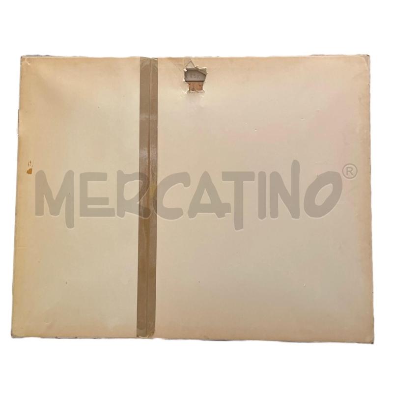 QUADRO GIUSEPPE ABBRUZZESE PAESAGGIO SFONDO NERO | Mercatino dell'Usato Gallarate 3