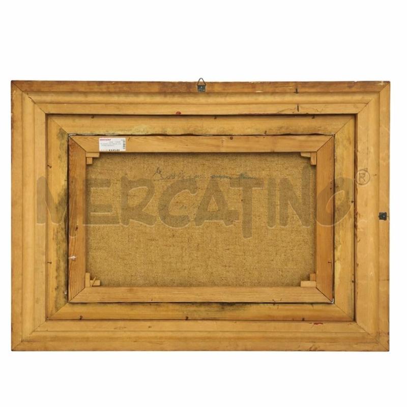 QUADRO ILVO MACELLONI OPERA INVERNO - MISURA TELA 50X70 CM | Mercatino dell'Usato Gallarate 2