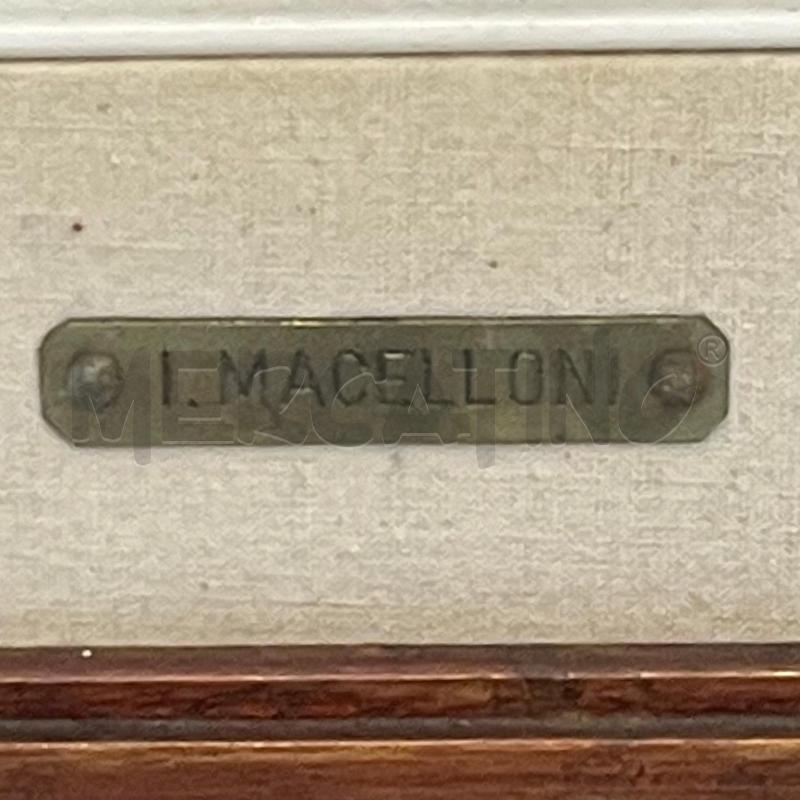 QUADRO ILVO MACELLONI OPERA INVERNO - MISURA TELA 50X70 CM | Mercatino dell'Usato Gallarate 4