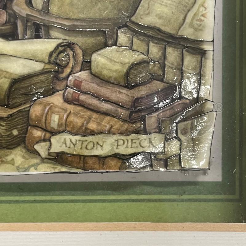 QUADRO IN RILIEVO BIBLIOTECA 26X34 | Mercatino dell'Usato Gallarate 2