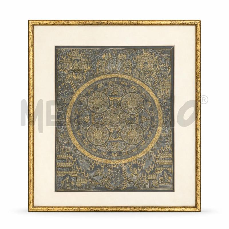 QUADRO MANDALA IN SETA  | Mercatino dell'Usato Gallarate 1