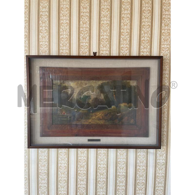 QUADRO PAESAGGIO DI CAMPAGNA LUCA POSTIGLIONE | Mercatino dell'Usato Gallarate 1