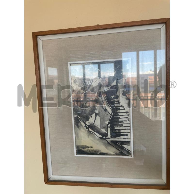 QUADRO SCALINATA SU STRADA STEFANO CAVALLO | Mercatino dell'Usato Gallarate 1