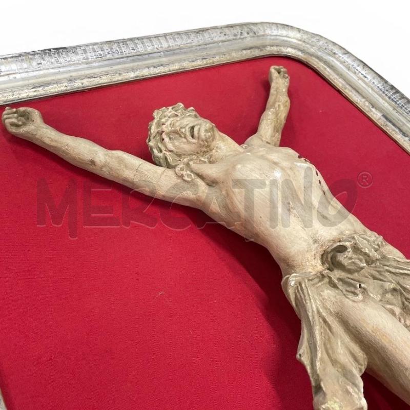 QUADRO TAVOLA CROCEFISSO 65X33,5 CM IN GESSO | Mercatino dell'Usato Gallarate 5