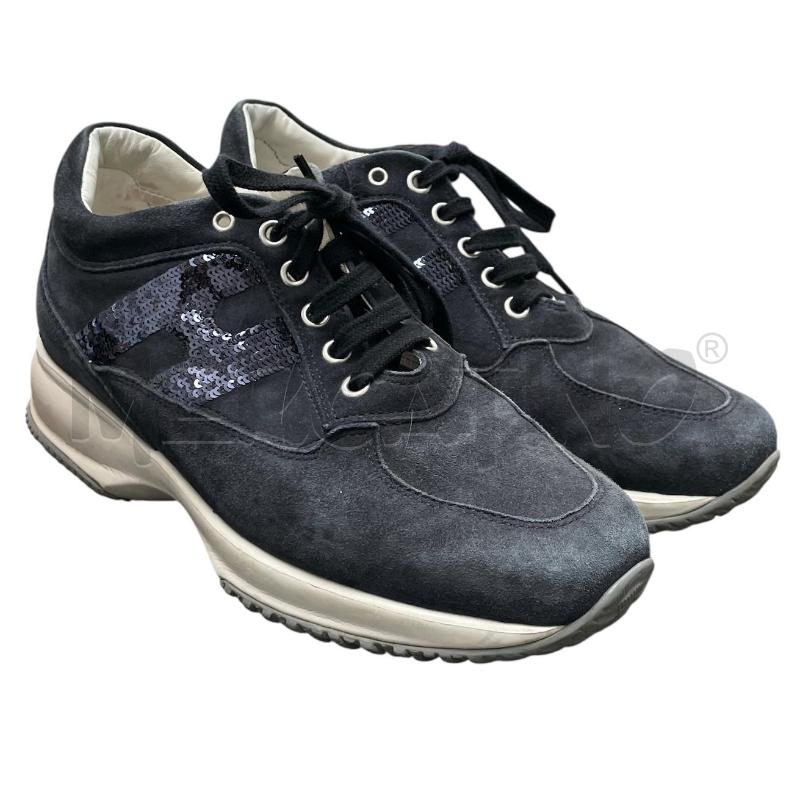 SCARPE D HOAGN BLU NM 35 BLU PAILLETTES  | Mercatino dell'Usato Gallarate 2