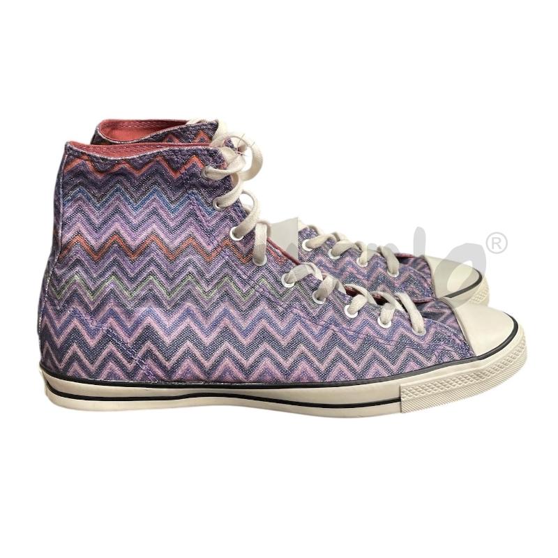 SCARPE D MISSONI NM40.5 CONVERS ALL STAR VIOLA | Mercatino dell'Usato Gallarate 1