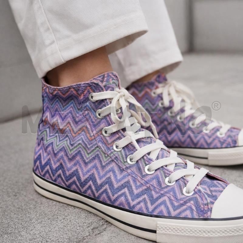 SCARPE D MISSONI NM40.5 CONVERS ALL STAR VIOLA | Mercatino dell'Usato Gallarate 5