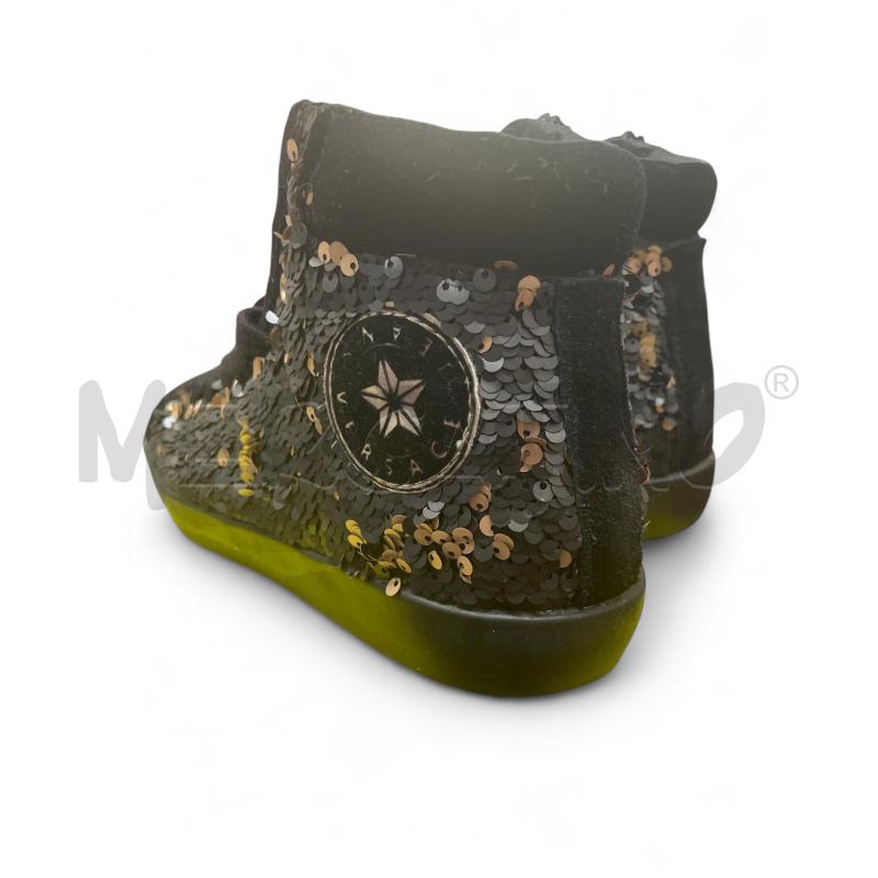 SCARPE D NERE PAILLETTES NM 37  | Mercatino dell'Usato Gallarate 3