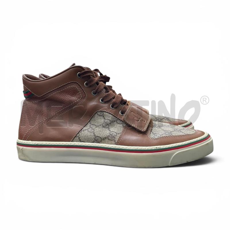 SCARPE U GUCCI MARRONE E BEIGE  | Mercatino dell'Usato Gallarate 1
