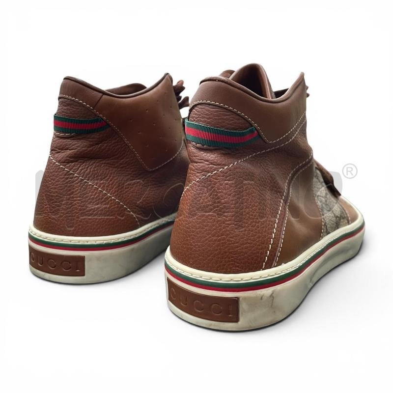 SCARPE U GUCCI MARRONE E BEIGE  | Mercatino dell'Usato Gallarate 3