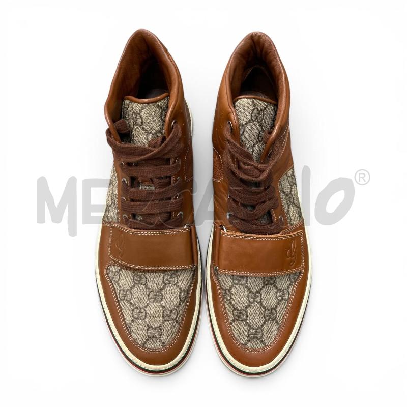 SCARPE U GUCCI MARRONE E BEIGE  | Mercatino dell'Usato Gallarate 4