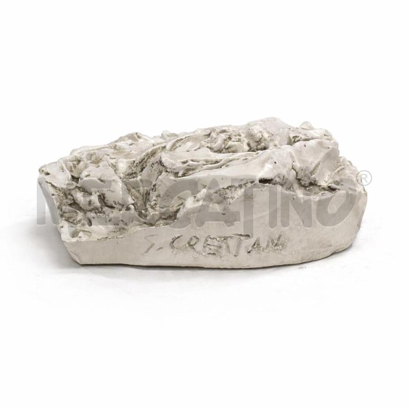 SCULTURA ASTRATTA SMALTATA G. CRESTANI | Mercatino dell'Usato Gallarate 2