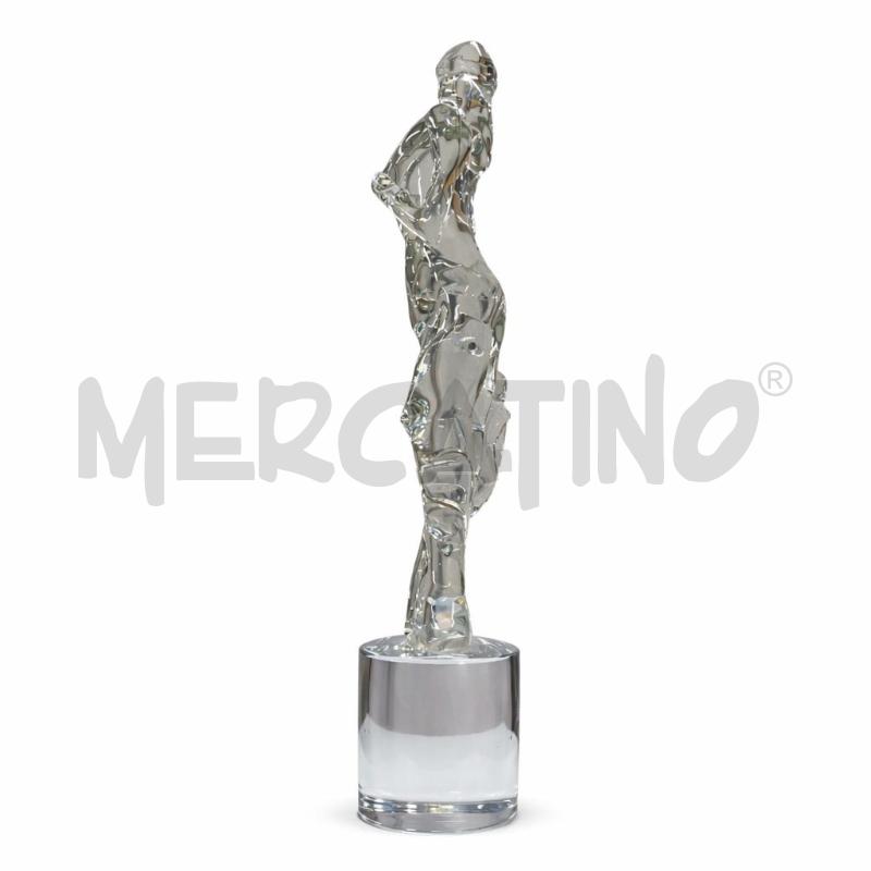 SCULTURA IN VETRO FURLAN WALTER MAMMA CON BAMBINA 58,5 CM | Mercatino dell'Usato Gallarate 2