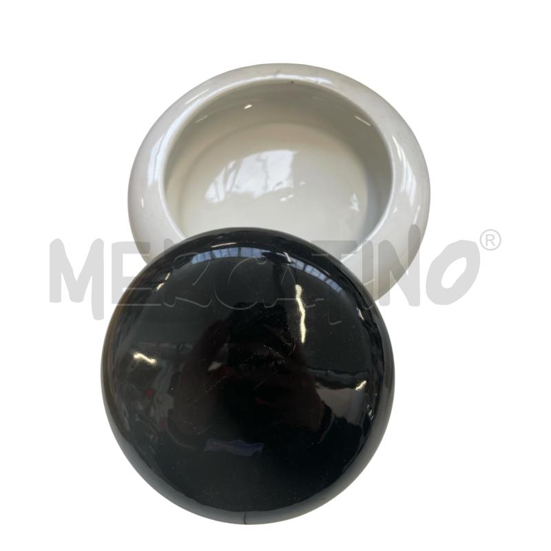 SET DA SCRIVANIA MICHIELOTTO CERAMICA BIANCO NERO | Mercatino dell'Usato Gallarate 4