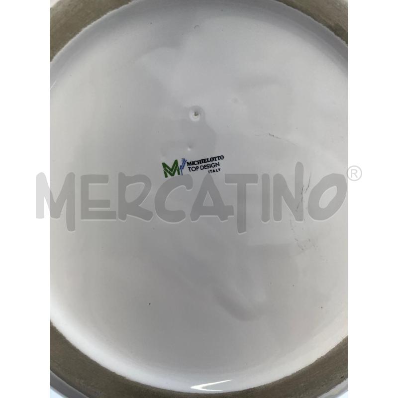 SET DA SCRIVANIA MICHIELOTTO CERAMICA BIANCO NERO | Mercatino dell'Usato Gallarate 5