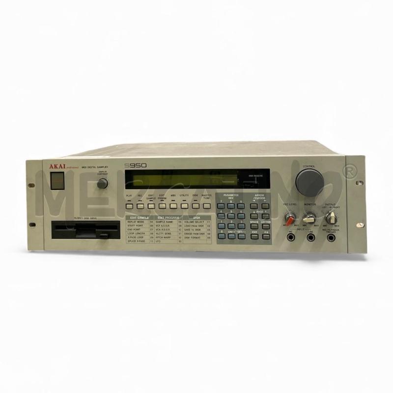 SINTETIZZATORE SAMPLER AKAI PROFESSIONAL MIDI DIGITAL SAMPLER S950 | Mercatino dell'Usato Gallarate 1