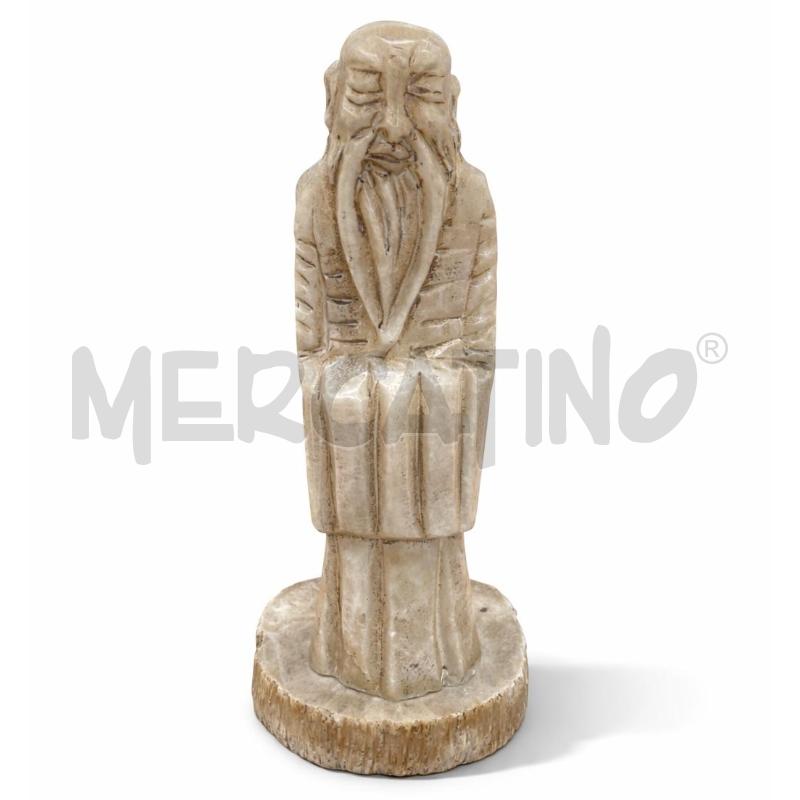 STATUETTA IN PIETRA MONACO CINESE | Mercatino dell'Usato Gallarate 1