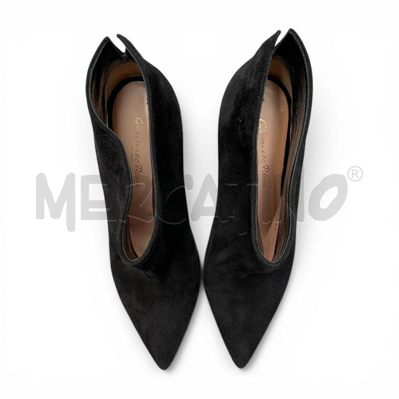 STIVALETTI D GIANVITO ROSSI NM 37 NERO SCAMOSCIATO  | Mercatino dell'Usato Gallarate 4