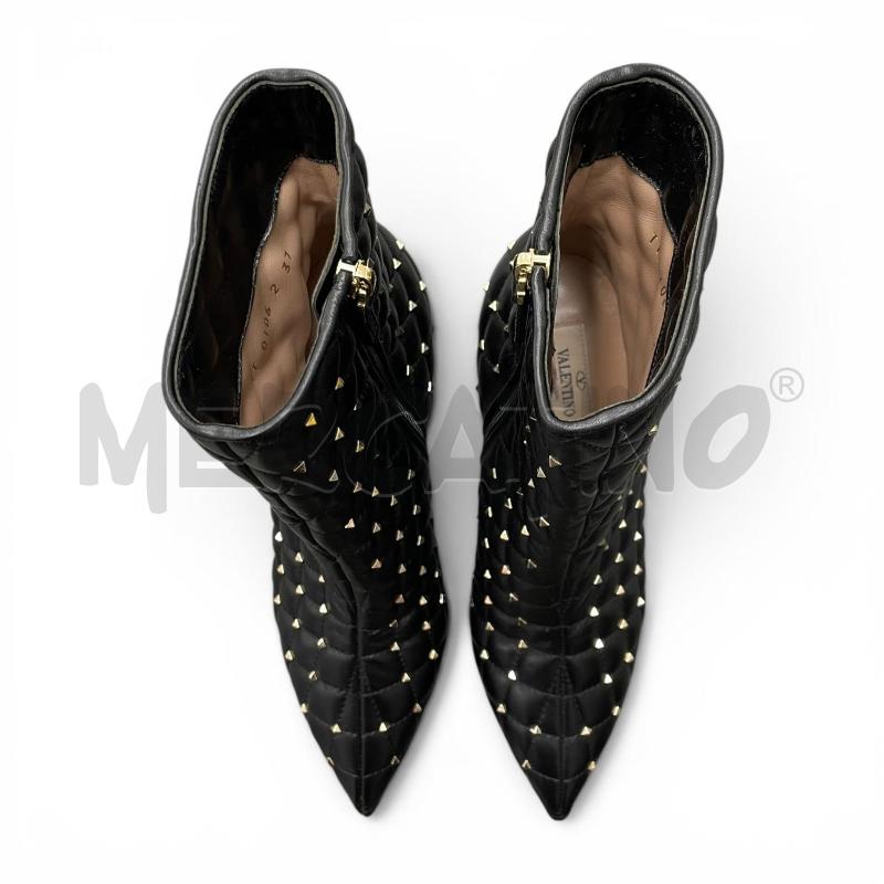 STIVALETTI D VALENTINO NM 37 ROCKSTUD SPIKE  | Mercatino dell'Usato Gallarate 4