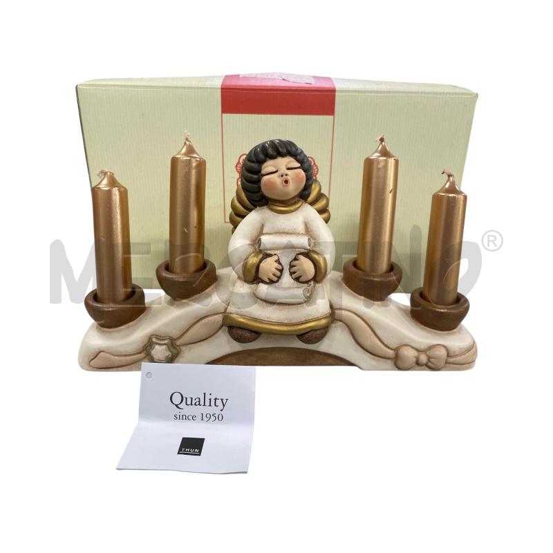 THUN CANDELABBRO CON ANGELO  | Mercatino dell'Usato Gallarate 1