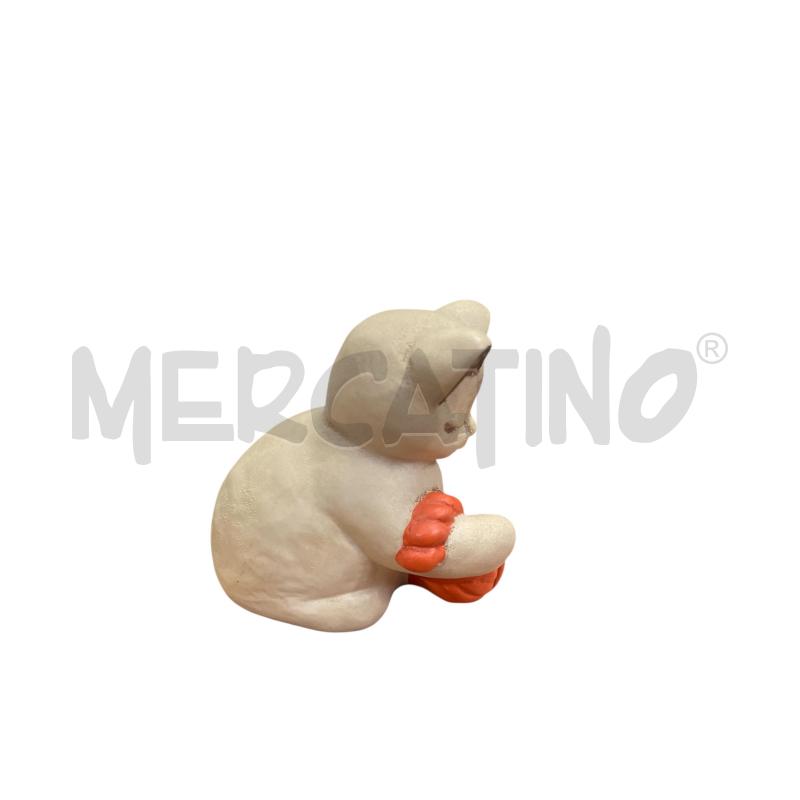 THUN GATTO CON SCIARPA ARANCIONE  | Mercatino dell'Usato Gallarate 2