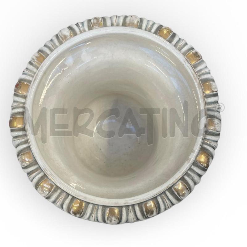 VASO CAPODIMONTE IN PORCELLANA STILE BAROCCO  | Mercatino dell'Usato Gallarate 4