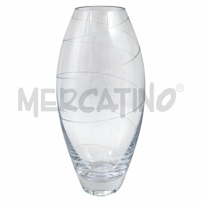 VASO CRISTALLO ROGASKA SPIRALE BIANCA | Mercatino dell'Usato Gallarate 2