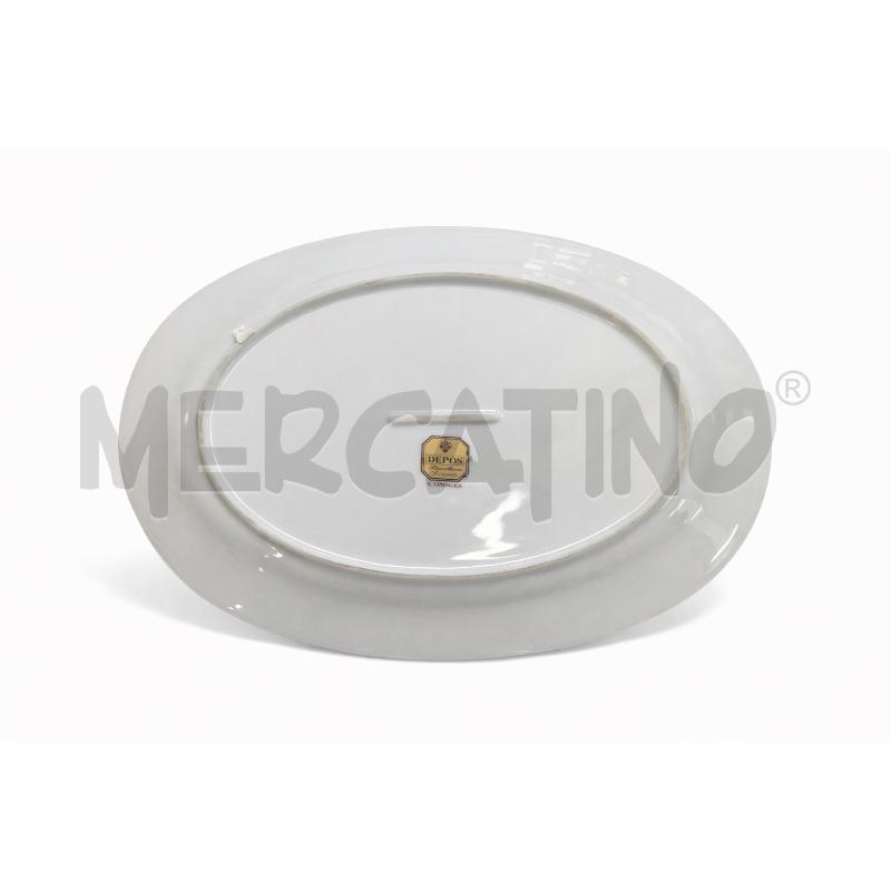 VASSOIO CERAMICA LIMONGE FIORI | Mercatino dell'Usato Gallarate 2