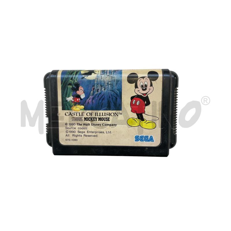 VIDEO GIOCO MICKEY MOUSE CASLE OF ILLUSION MEGA DRIVE | Mercatino dell'Usato Gallarate 1