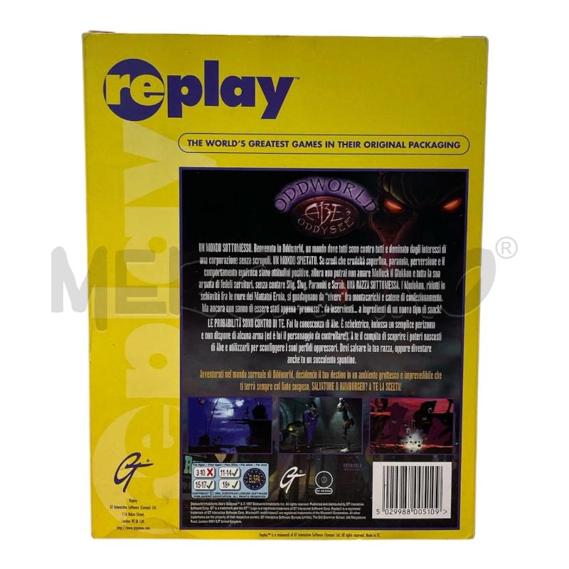 VIDEO GIOCO ODDWORLD:ABE'S ODDYSEE | Mercatino dell'Usato Gallarate 4